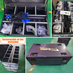 Marslite 6*18W pin Backdrop uplights điều khiển không dây đám cưới Party DJ Sân khấu không dây uplight mệnh ánh sáng - Product Image 6