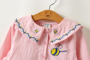 ชุดเดรสเด็กผู้หญิงน่ารัก แบรนด์ Col Claudine ผลิตในจีน สำหรับเสื้อผ้าเด็ก - Product Image 4