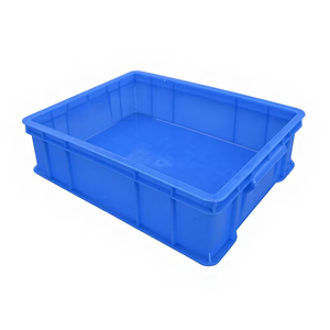 Anpassbare Logo-Größe Schwerlast-Kunststoff-Stapelbehälter EU-Verbindungssystem Logistikbox Stapelbare Europa-Kiste für Fabriken - Product Image 1