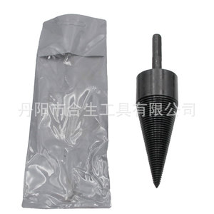 Foret à fendre le bois Mr Drill, 110 mm, tige plate de 3 pans, 12,3 mm, acier au carbone, manche triangulaire - Product Image 3