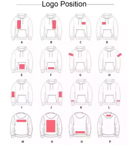 Dropshipping logotipo personalizado ropa de calle de peso pesado Sudadera con capucha Unisex algodón de gran tamaño Puff diseño patrón sólido tela de rizo francés - Product Image 5