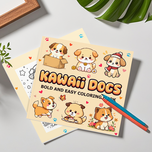 Cucciolo serie morbidi carini libri <span class=keywords><strong>da</strong></span> <span class=keywords><strong>colorare</strong></span> per il relax e lo Stress divertente stampa di carta e cartone - Product Image 2