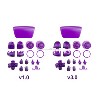 Kit de remplacement complet de boutons translucides et de joysticks pour manette PS5 V1.0/V2.0/V3.0