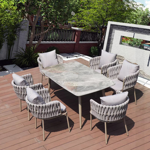 समायोज्य आधुनिक रतन रस्सी कुर्सी पोर्टेबल यूरोपीयन शैली वाटरप्रूफ विश्राम सीट - Product Image 5