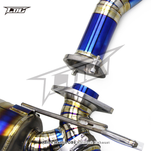Sistema di Scarico con Valvola a Vuoto per <span class=keywords><strong>Aston</strong></span> Martin <span class=keywords><strong>DB9</strong></span> V12 6.0L 2004-2017, Silenziatore Catback in Titanio - Product Image 6