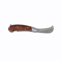 Couteau de greffage professionnel HOLSEN Garden en acier inoxydable, couteau en acier inoxydable