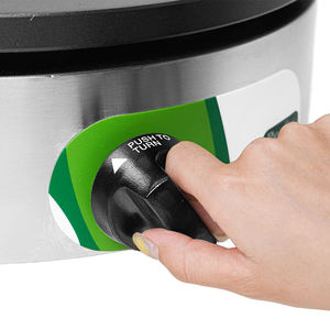 Crêpière à <span class=keywords><strong>gaz</strong></span> ronde, machine à crêpes en fonte, machine à crêpes en acier inoxydable, qualité professionnelle, robuste, vente chaude - Product Image 2