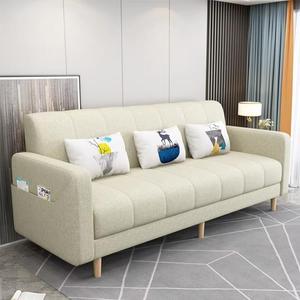 Komfortables Design Klappbare gepolsterte Liege couch Massivholz beine Schlafs ofa für Wohnzimmer - Product Image 4