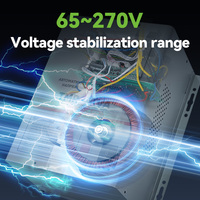 Stabilisateur électronique monophasé 220V AC usage domestique faible régulateur d'entrée tension stabilisé climatiseur réfrigérateur congélateur