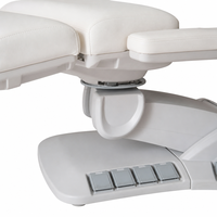 Cama de Belleza Eléctrica de 4 Motores, Amplio Rango de Inclinación, Base Metálica Reforzada, Carga de 200 kg, Altura Ajustable, para Clínica Dental y Estética