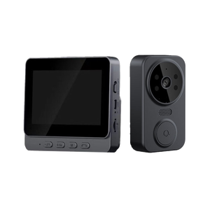 Sonnette IFA02 M12 avec caméra, moniteur IPS 4,3 pouces 2,4G sans application, vision nocturne, sonnette audio bidirectionnelle avec caméra - Product Image 6