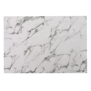 IN STOCK Elegant <strong>Marble</strong> Leather <strong>Placemat</strong> Waterproof and Oilproof Insulation Customizable LOGO - Product Image 2