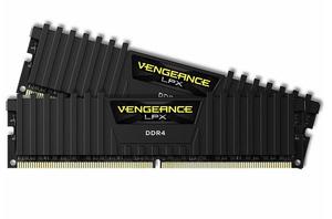 USCorsair Vengeance 8GB DDR4 DRAM 3200MHz C8 Kit Memori Desktop Hitam Vengeance Hitam - Product Image 6