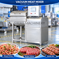 Machine à mélanger la viande sous vide pour les produits de volaille, de poisson et de fruits de mer