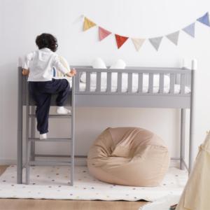 เตียงเด็กเล็กทำจากไม้ยี่ห้อ Lepinkids รุ่น Eason พร้อมราวกั้นสูงและต่ำ ขนาด 160x80 ซม. สำหรับห้องนอนและโรงเรียน เฟอร์นิเจอร์เด็กสไตล์โมเดิร์น - Product Image 6