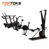 TOPTONS Appareil de cardio-training combiné Air Rower et Ski Erg magnétique, certifié CE, pour usage commercial, OEM