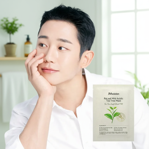 JM Solution ReLeaf 1PC Mild Acidic Tea Tree Mask Sheet Good Quality Facial Masks - Product Image 3