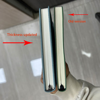 Carnet personnalisé en cuir PU avec couverture rigide, stylo et bouteille d'eau pour coffret cadeau d'entreprise, anniversaire, réunion d'entreprise