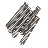 Ressorts de compression industriels en acier inoxydable noir de 3 mm, de différents types, avec bobine longue, zingués, capacité de charge de 25 lb, 36 mm