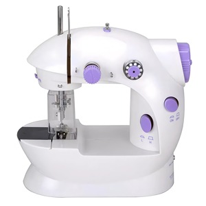 Domestic Electric Mini Sewing <b>Machine</b> with Chain Stitch Adjustable Features <b>Walking</b> Foot Industrial Household for Clothes - Product Image 1