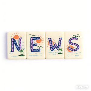 โอ้ มาย ไพ่มาจอง ชุดไพ่มาจองอะคริลิคสีขาวสไตล์อเมริกัน 160 ชิ้น รุ่นซันไชน์ซัมเมอร์ทีธไวท์  รักษาสิ่งแวดล้อม - Product Image 5