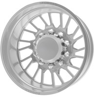Jantes forgées DRW polies sur mesure 20X8.25 22X8.25 24X8.25 avec enjoliveur central flottant 10X225 8X170 8X180 pour Silverado 3500HD