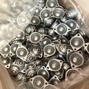 12mm CY-12A Zinc Plated Pressed Mild Carbon Steel Swivel Roller Bearing CY-12A Caster Funiture Cabinet Omni Ball Transfer Unit