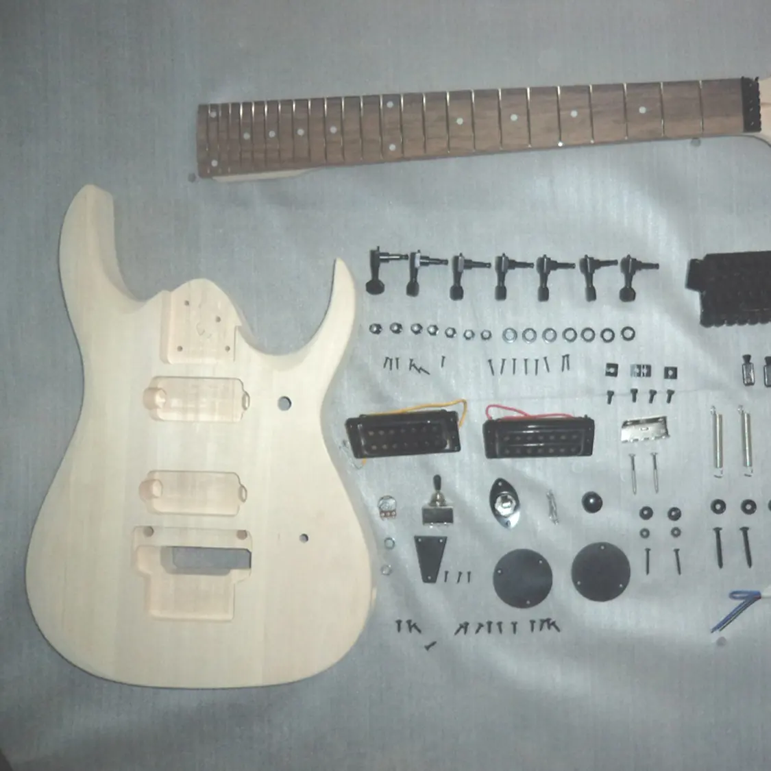 Diy Kits de 7 Cordas Da Guitarra Elétrica em grande qualidade