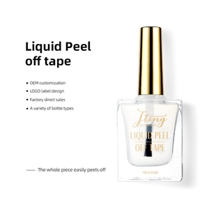 JTING OEM, Etiqueta Privada Disponible, Crema Protectora para Cutículas, 15 ml, Cinta Líquida para Uñas, Esmalte de Uñas en Gel UV - Product Image 1