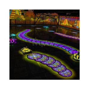 Parc d'attractions intérieur Kydavr personnalisable Activate Go Karting Race Game Immersive Ar Interactive Floor Projection Bumper Car - Product Image 2