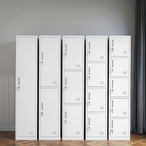 Kunci loker baja dua pintu, Loker penyimpanan kantor karyawan & asrama - Product Image 6