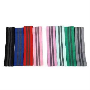 Bandes d'exercice en tissu polyester pour yoga et musculation, fabriquées à YIWU, prix d'usine, cercle de résistance, élastique extensible, boucle pour les fessiers, excellent pour les glutei - Product Image 1