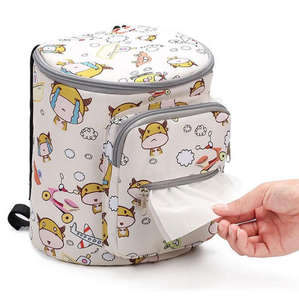 Custom Baby <b>Nappy</b> Bags <b>Sack</b> Oxford Fabric Stroller Storage Bag - Product Image 3