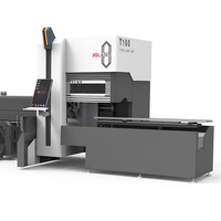 Mesin Pemotong Laser Tabung Persegi Panjang JQLASER 2kw 3kw Fiber Laser untuk Pemotongan Logam