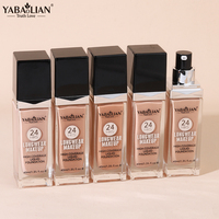 Fond de Teint Liquide Végan à Faible MOQ, Maquillage Personnalisé Longue Tenue, Fini Mat, Hydratant, Contrôle du Sébum, Éclaircissant, Correcteur Facial