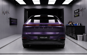 Vinilo para Rotulación de Vehículos Gris Violeta PET de Alto Brillo 7.5mil con Liberación de Aire y Autoreparación, Película de Vinilo para Rotulación Automotriz de Carrocería Completa que Cambia de Color - Product Image 5