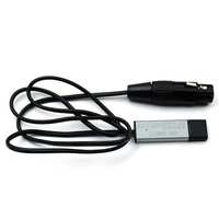 Adaptateur d'interface USB vers DMX LED DMX512 Studio Computer PC Stage Lighting Controller Dimmer