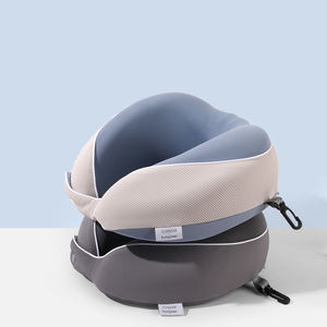 All'ingrosso regolabile di alta qualità ergonomico per auto aereo per dormire Memory Foam supporto a forma di U cuscino per il collo da viaggio - Product Image 6