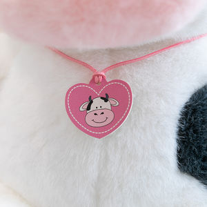 Adorable Peluche de Vaca Súper Suave, Muñeco Pequeño, Almohada con Relleno de Algodón PP, Forro de Malla, Juguete Infantil, Regalo de Cumpleaños - Product Image 6