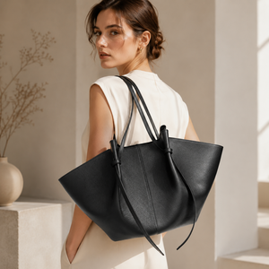 Sac fourre-tout en cuir motif crocodile Polen Wing 2026, grande capacité, haut de gamme, pour femme, idéal pour le bureau et les voyages - Product Image 1