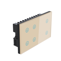 2024 nouveauté écran tactile du système Smart home Zigbee avec fonction de commutateur d'alimentation