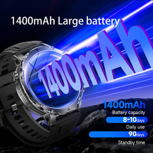 Reloj Inteligente AK106 de Fábrica Directa con Batería Grande de 1400 mAh, Pantalla HD de 1.7 Pulgadas, Reloj Inteligente Resistente para Senderismo al Aire Libre y Zonas Silvestres - Product Image 2