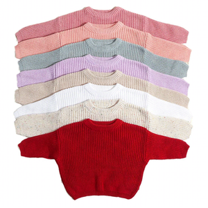 Nouvelle collection automne : Ensemble tricoté pour bébé – Pull en pur coton à col rond et haut de vêtement pour bébés garçons et filles - Product Image 5