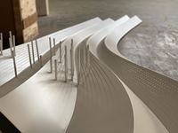 Conception de vitrine et de comptoir pour bijouterie de luxe avec rendu 3D, idée de design d'intérieur pour boutique de montres et de bijoux