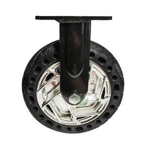 ยางล้อ8นิ้วทนทานดีไซน์รังผึ้งยืดหยุ่นสูงดูดซับแรงกระแทกยางเบรกแบบเงียบผู้ผลิตในจีน - Product Image 6