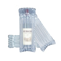 Coussin d'emballage imperméable épaissi Colonne d'air Sac d'emballage gonflable pour bouteille de vin en verre