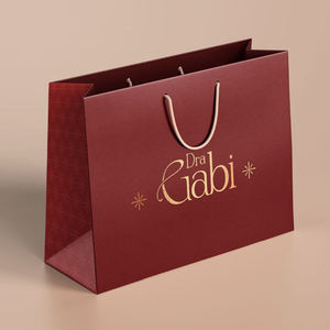 Bolsas de Papel de Lujo Biodegradables Personalizadas, Ecológicas, con Logotipo Personalizado para Zapatos, Calcetines, Ropa, Proveedor de Embalaje al por Mayor - Product Image 3