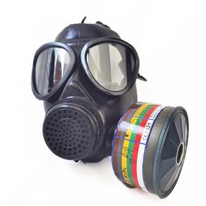 Masker Gas Respirator Full <span class=keywords><strong>Face</strong></span> Amonia 40mm Berkualitas Tinggi Bersertifikasi CE - Product Image 2
