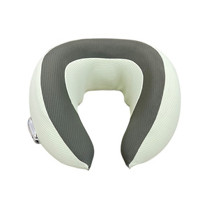 Almohada de Masaje Cervical con Calefacción Personalizada, en Forma de U, Recargable por USB, Soporte Cervical, Color Verde, MY-115P - Product Image 1