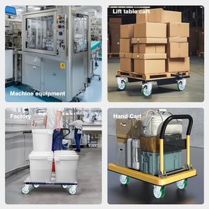 Fabrik Industrie transport 4 5 6 Zoll Polyurethan schwenkbare Hochleistungs-Lenkräder mit Schraube und Bremse - Product Image 4